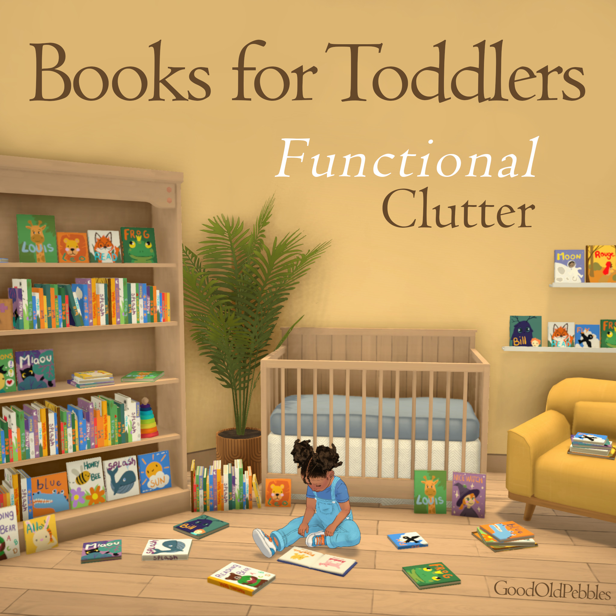 [Pebbles] Books for Toddlers Clutter