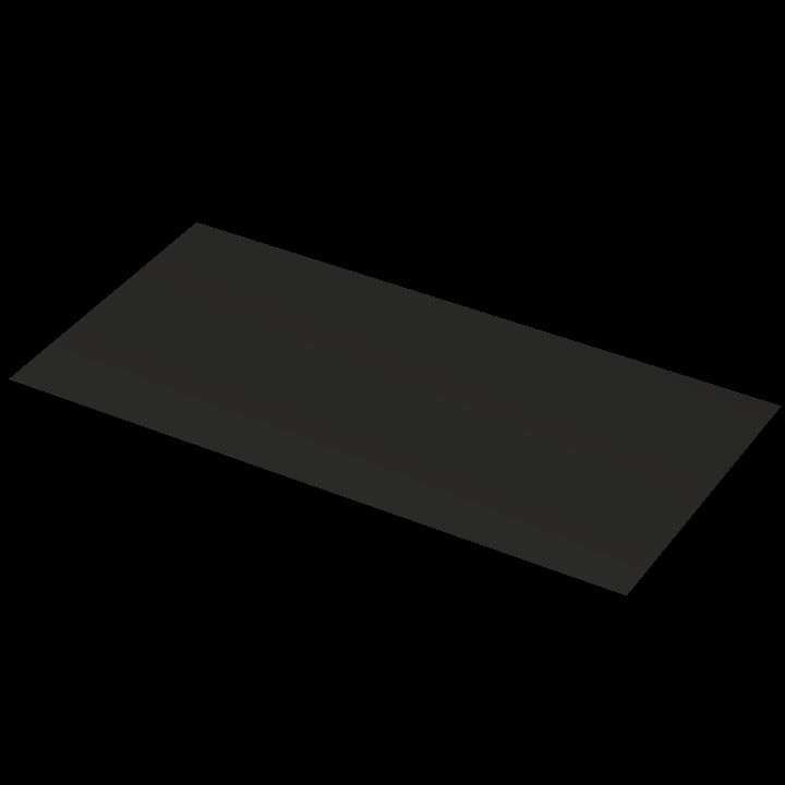 Plain black rectangle