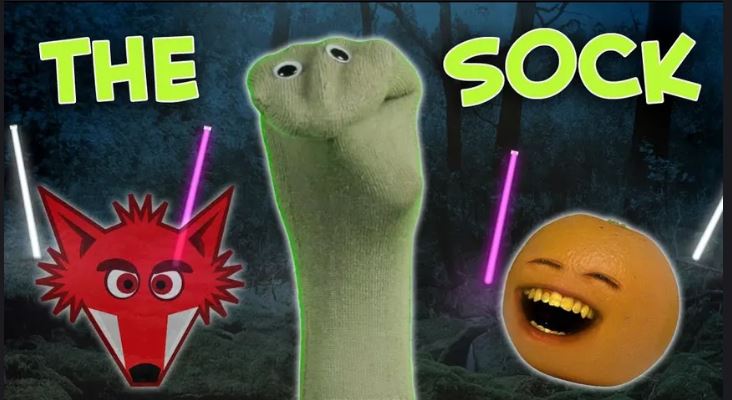 annoying orange the sock