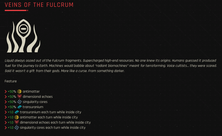 Better Veins of the Fulcrum