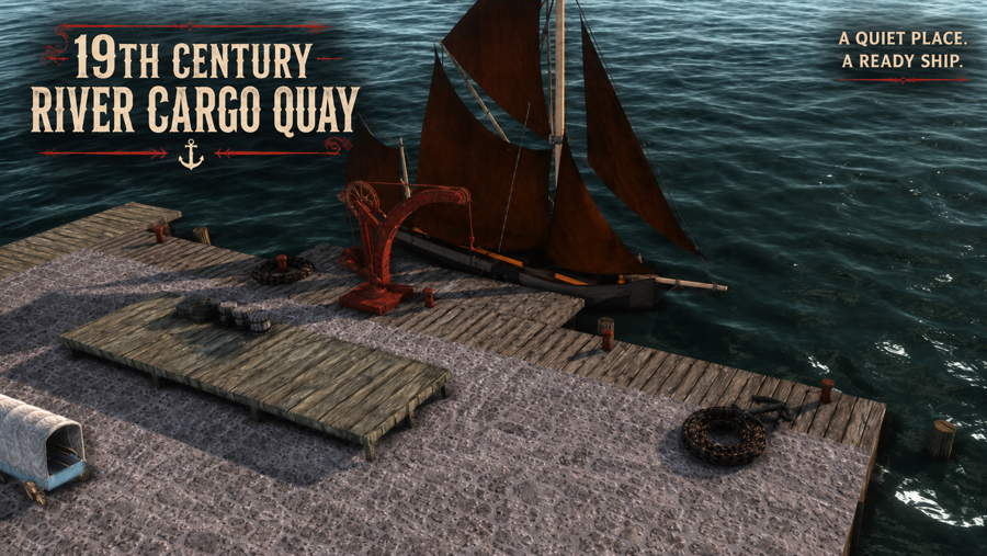 19th Century River Cargo Quay