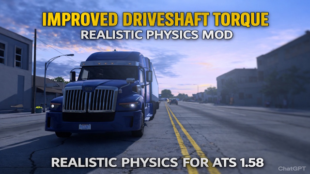 Improved Driveshaft Torque ETS2 preview