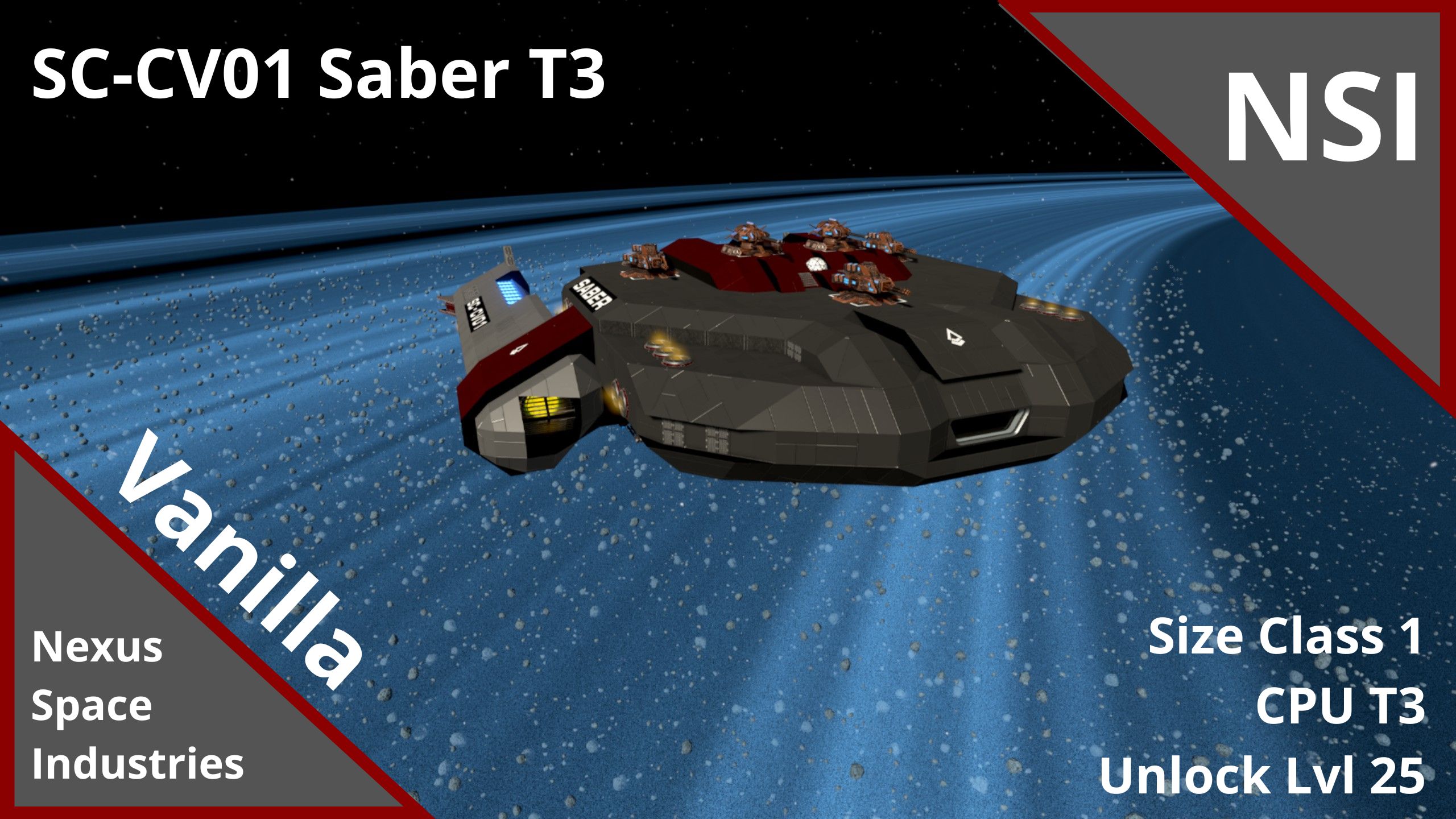 SC-CV01 Saber T3 (Vanilla)