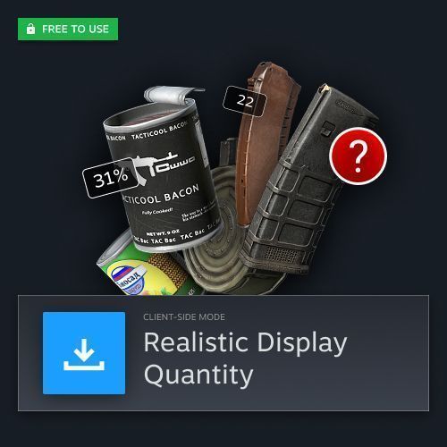 Realistic Display Quantity