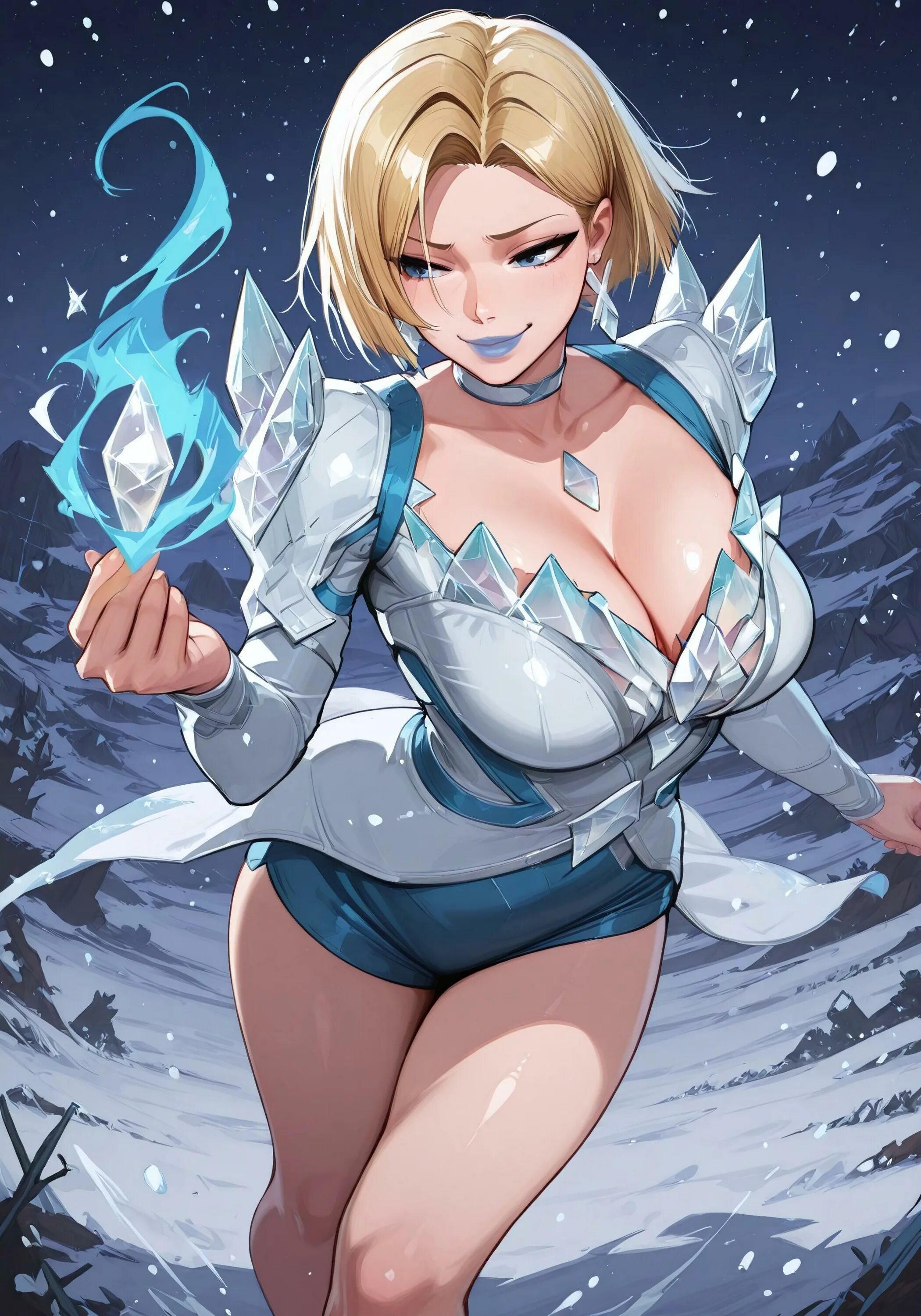 R-18 Emma Frost (Marvel Rivals) animated TV
