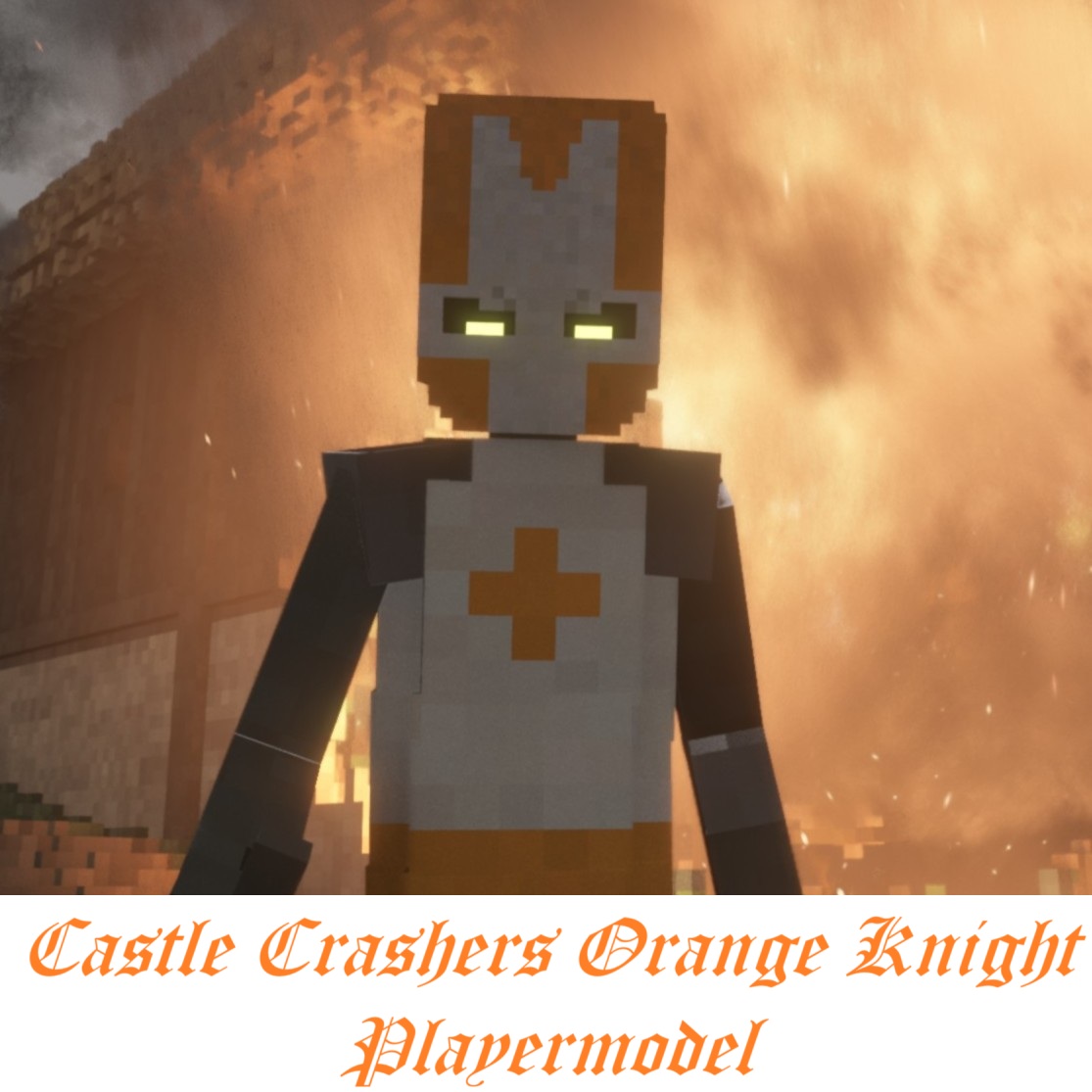 Orange Castle Crasher