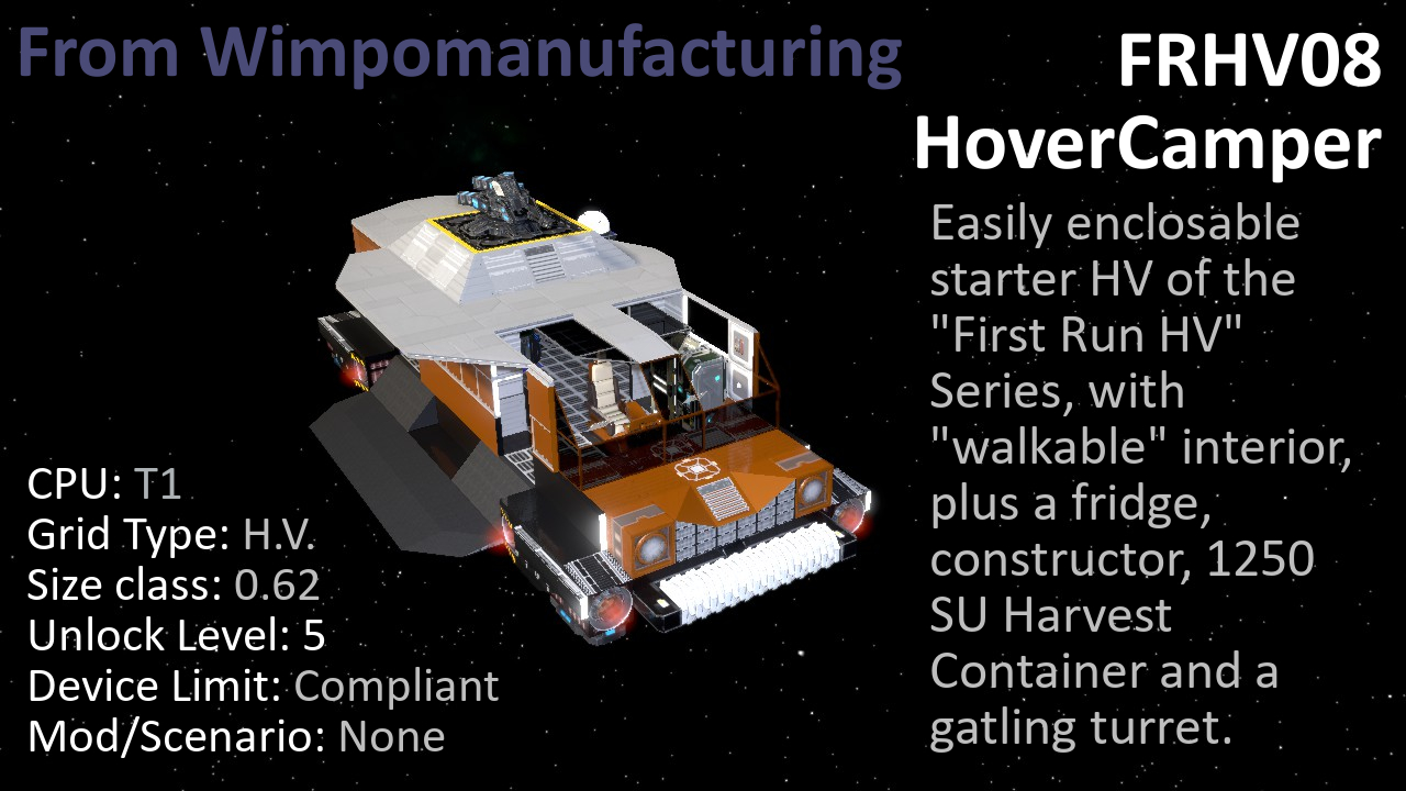 FRHV08 HoverCamper preview