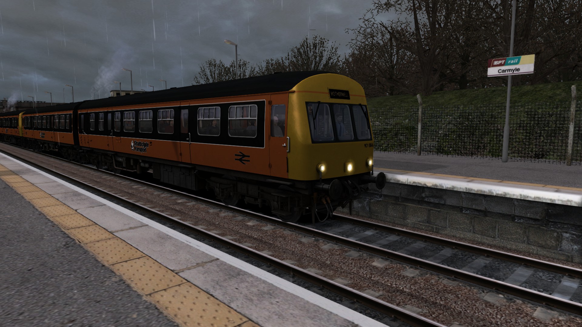 2R30 Glasgow to Motherwell