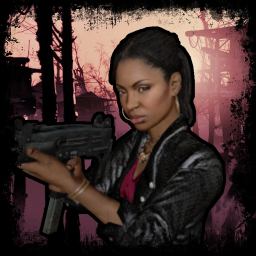 Rochelle - Pink Rocker + Sleek Ponytail