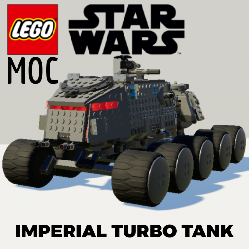 LEGO® Star Wars™ Imperial Turbo Tank/HAWw A6 Juggernaut MOC