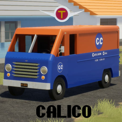 Troubadour calico step van 1948 carlson