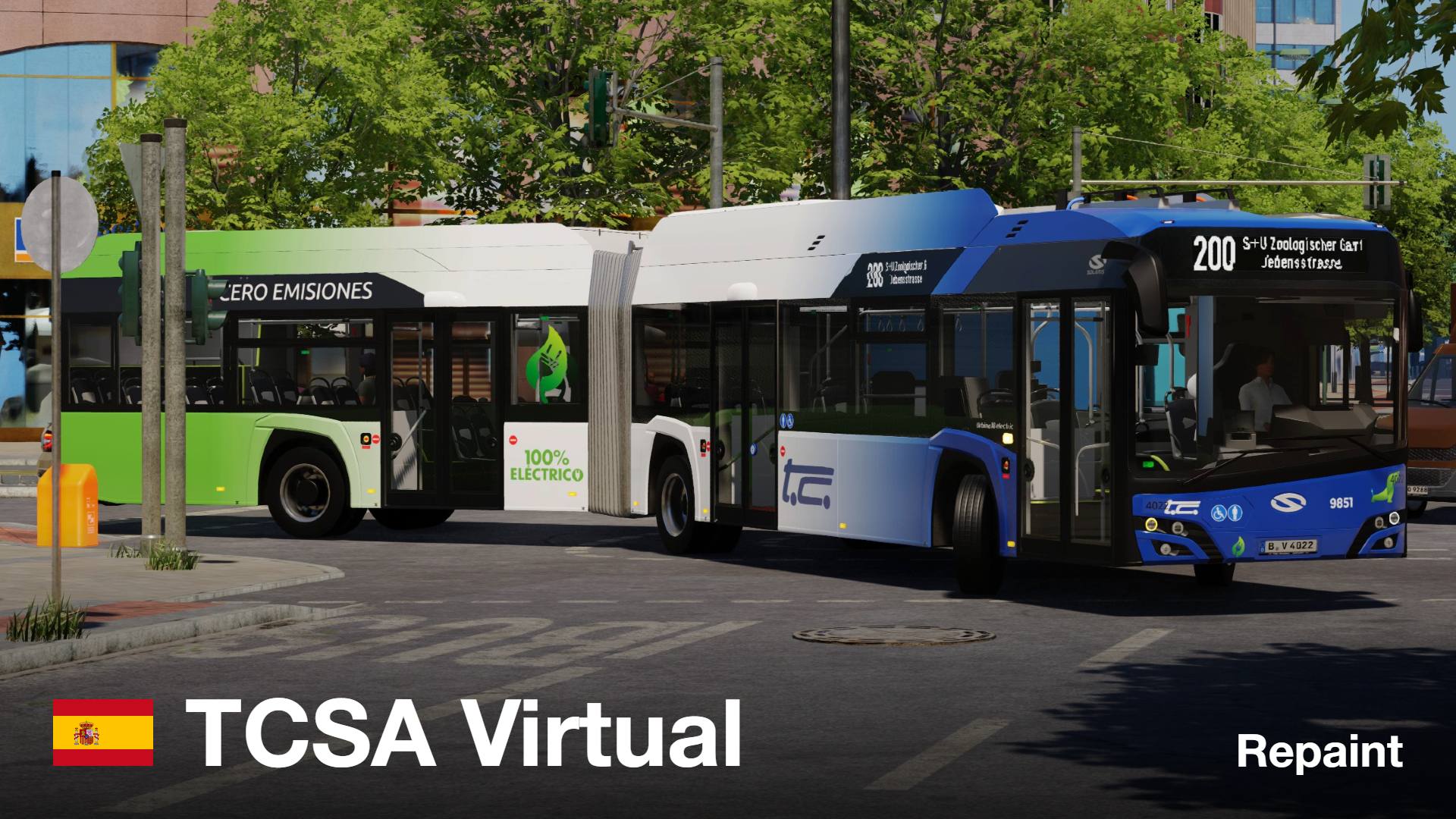 TCSA Virtual | Solaris Urbino IV Electric (12/3, 18/3)