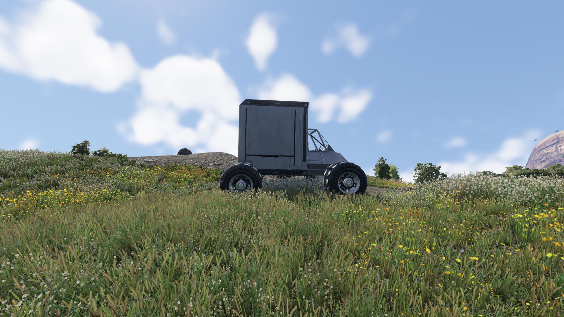 Mobile storage vehicle