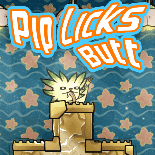 Pip Licks Butt