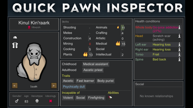Quick Pawn Inspector