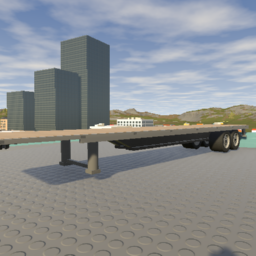 RDA S-Model | Flatbed Trailer