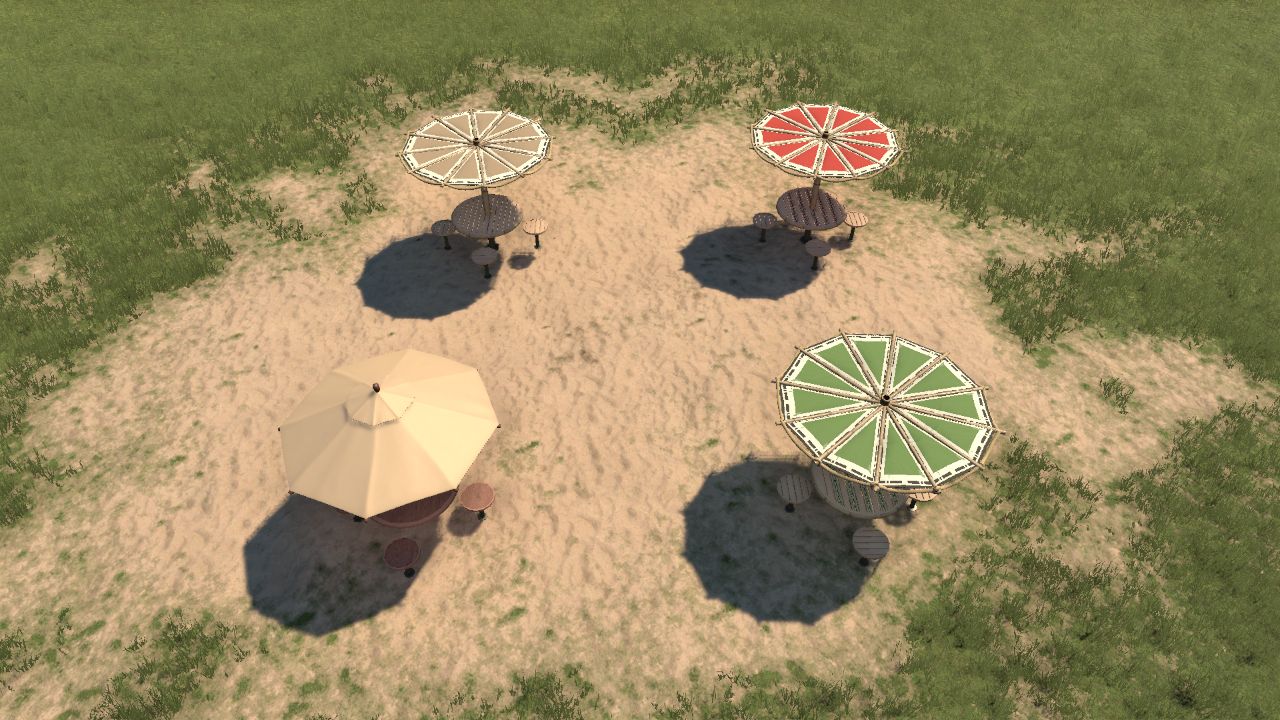 Mesas tropicales 2