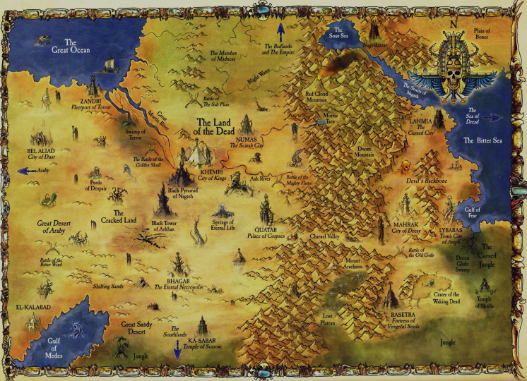 Nehekhara, the Land of the Dead (Warhammer Fantasy)