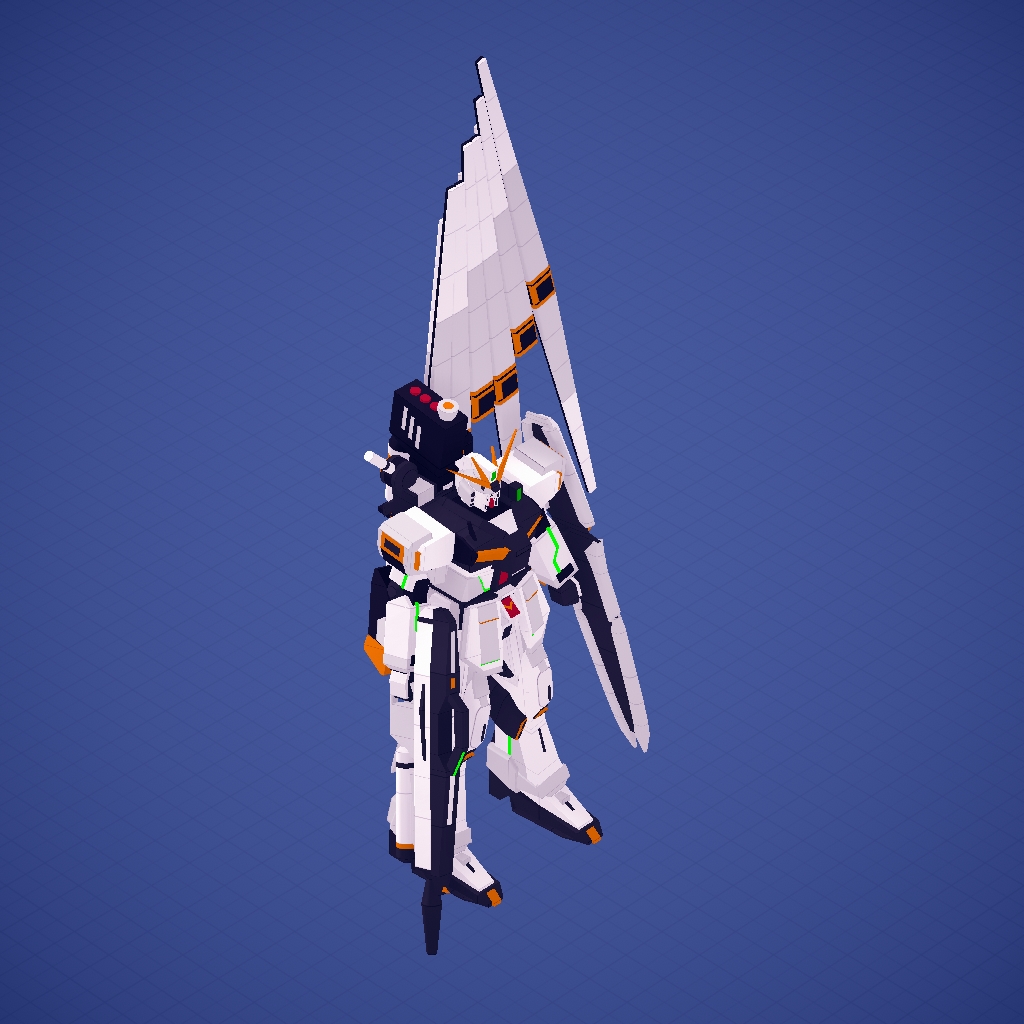 Rx-93 Nu Gundam preview