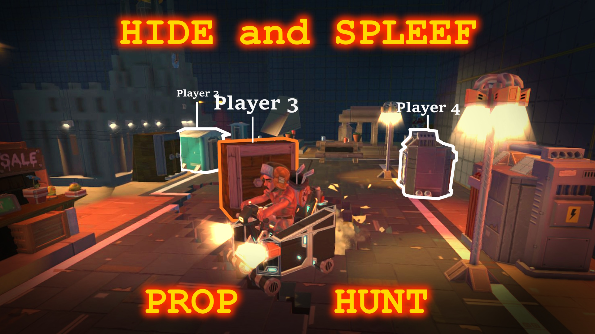 City - Hide & Spleef (Prop Hunt)