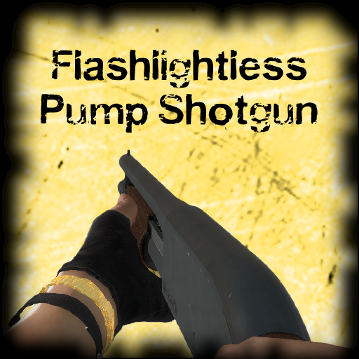 Flashlightless Pump Shotgun