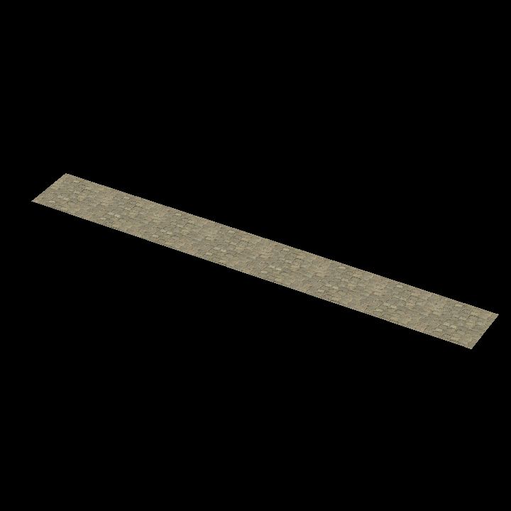 Cobbled road - Straight 6