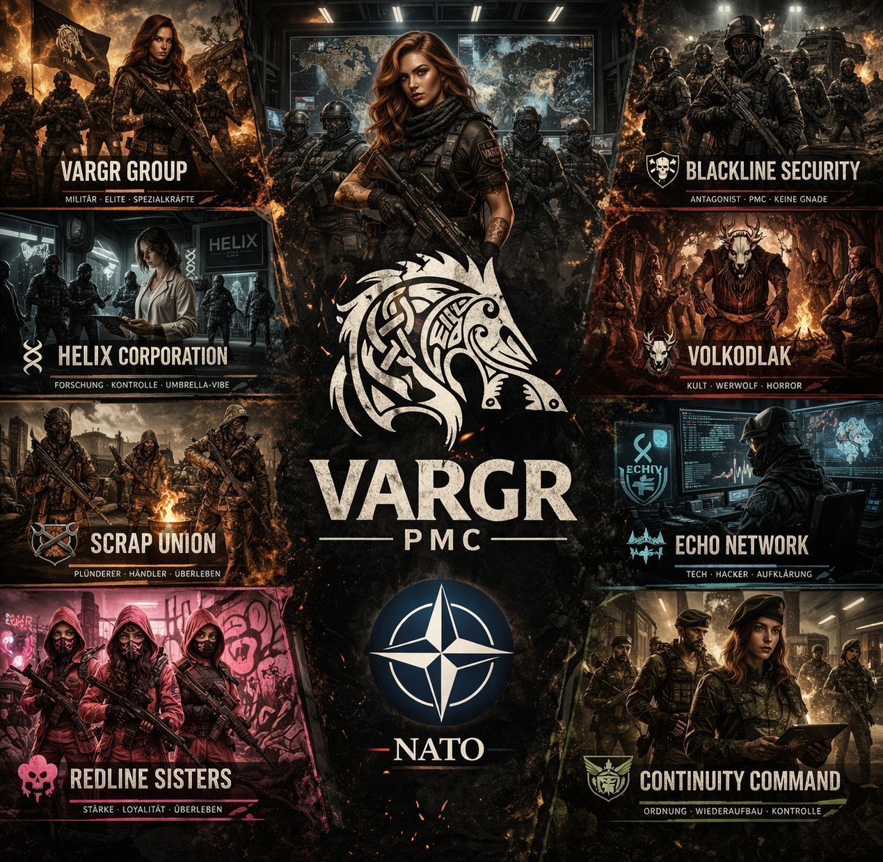Vargr Factions
