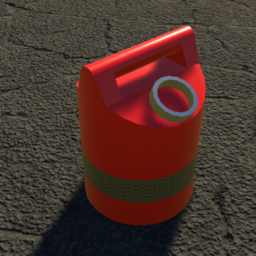 Simple Fire Extinguisher (ultra low brick)
