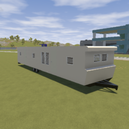 10x45 1950s mobile home