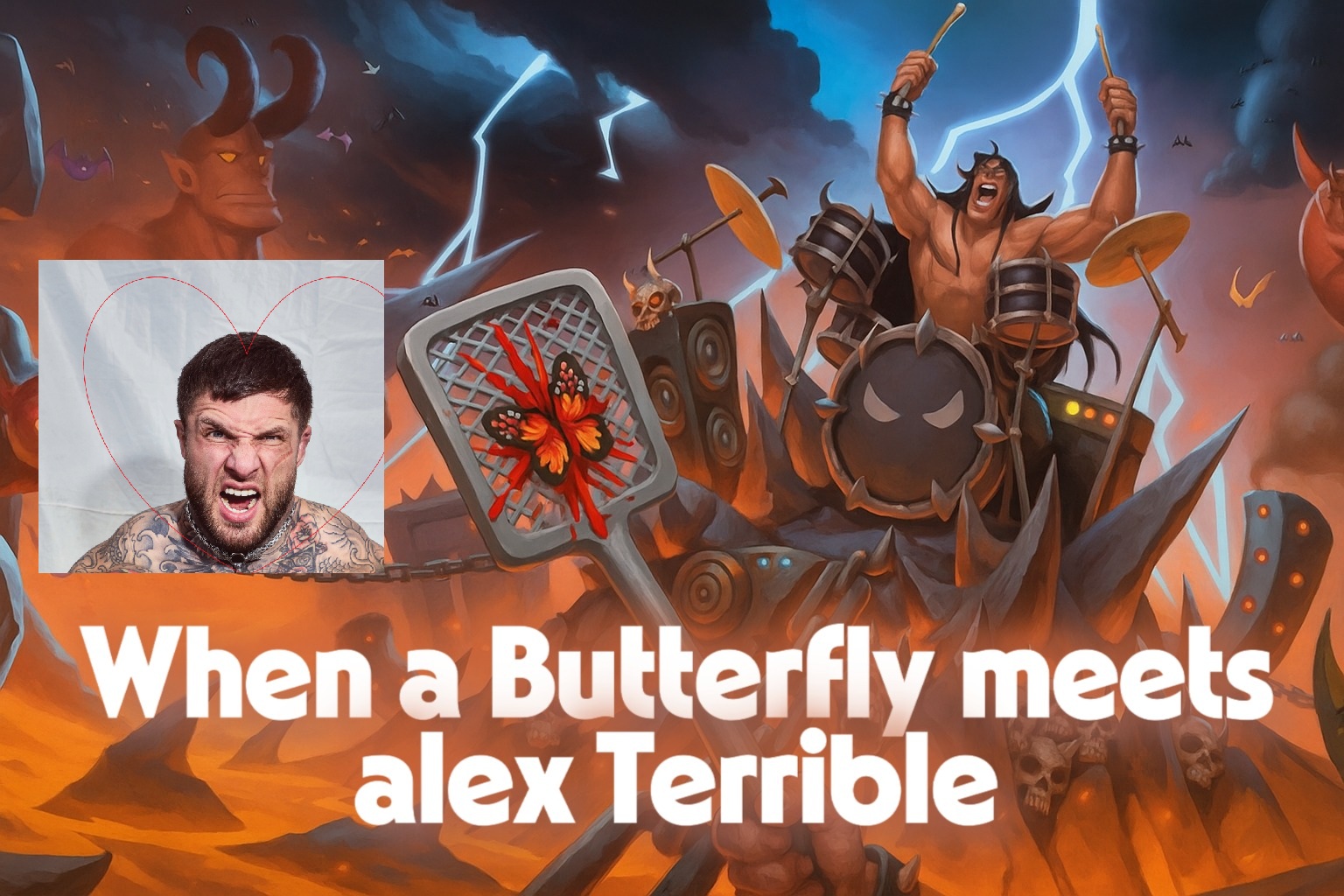 Superbus/Alex Terrible - When a Butterfly meets Alex Terrible