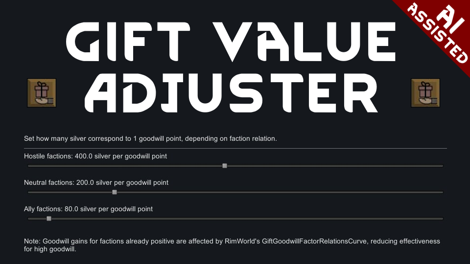 Gift Value Adjuster