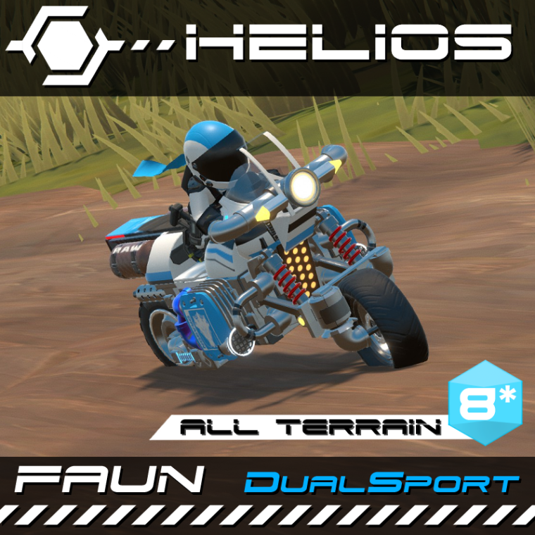 HELIOS 'Faun' Offroad DualSport Bike