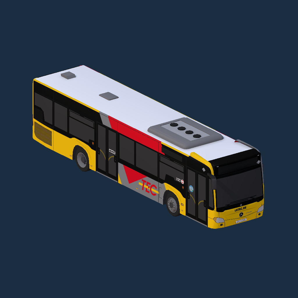 Mercedes-Benz Citaro C2 (2D) - TEC LeTEC.be (Euro V)