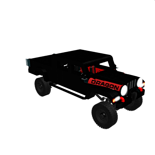Jeep GLADIATOR #6 OF THE (Jeep Series) realistic suspension
