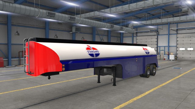 Vintage Standard Oil Fruehauf Tanker Paint Skin