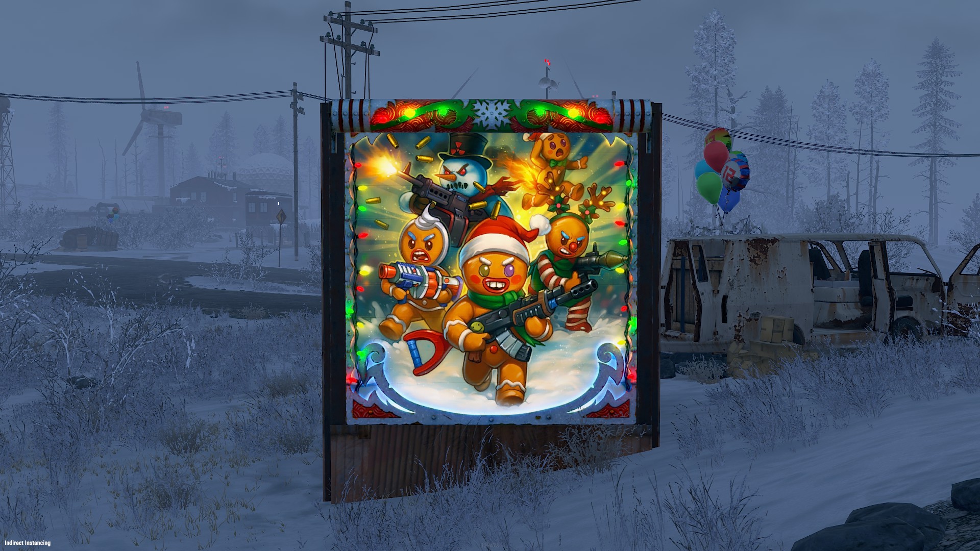 Gingerbread Raid Garage Door thumbnail 9