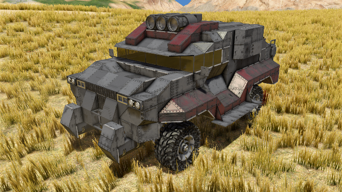 REM Bison Rocket truck