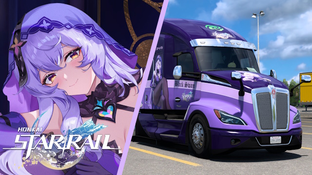 Kenworth T680 2022 Black Swan - Honkai: Star Rail [Combo Skin]