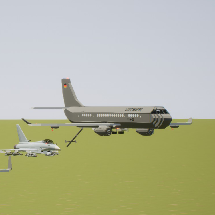 Softbody AIR LINER Airbus A330-200 MRTT German Air Force