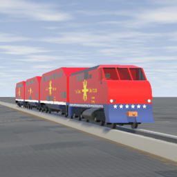 Vec Coast-Bricktonna Eastern F59PHI + Bombardier Commuter Consist