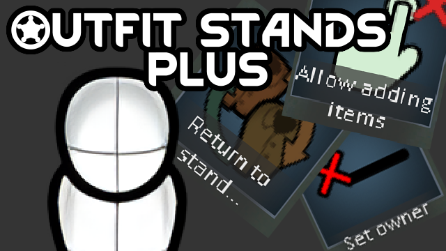 Outfit Stands Plus Forked