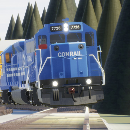 CONRAIL #7726 EMD GP38-1