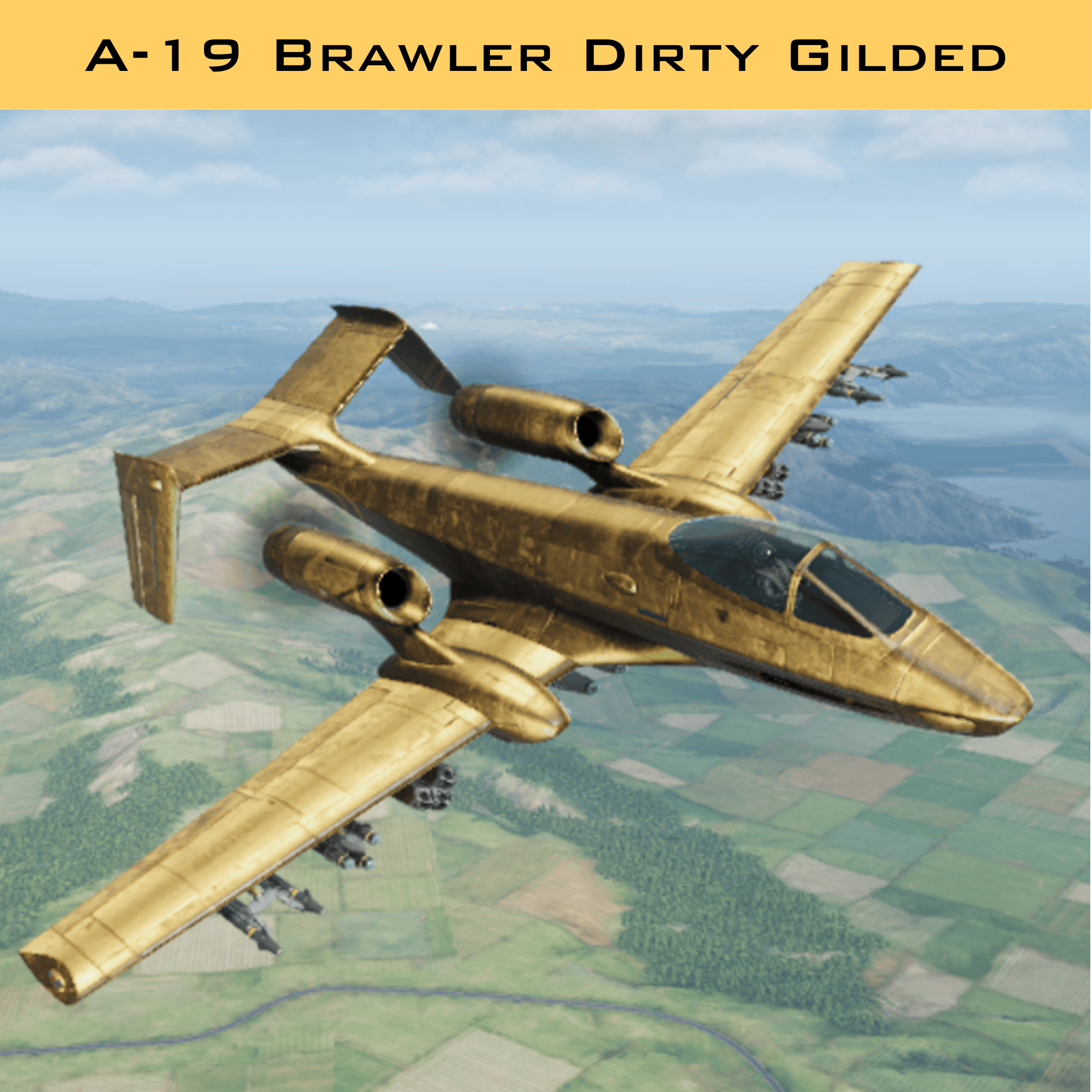 A-19 Brawler Dirty Gilded