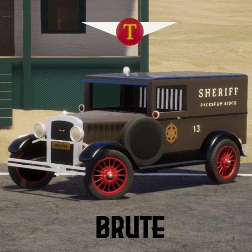 Troubadour brute van 1931 sheriff