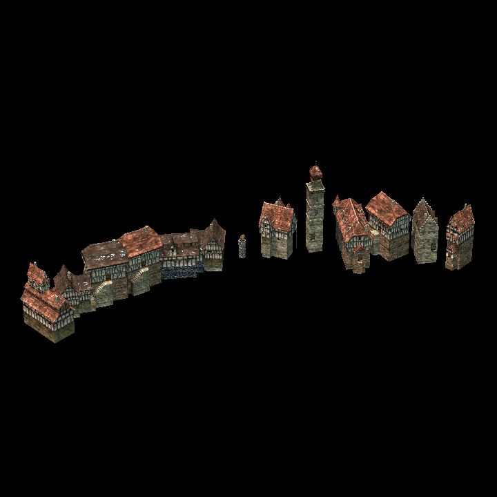 Overworld streets - curve 1