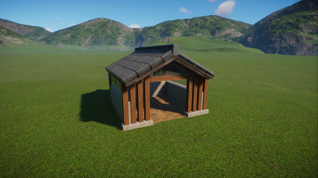 Small animal shelter with webcam