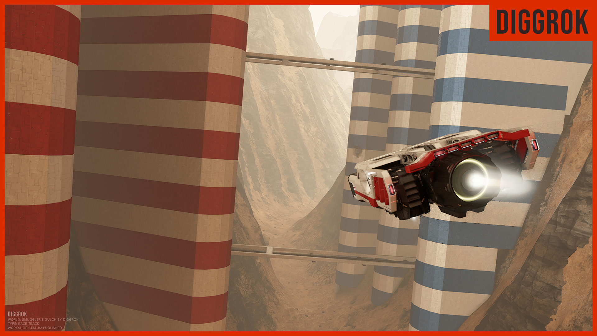 Smuggler's Gulch Race Track by Diggrok