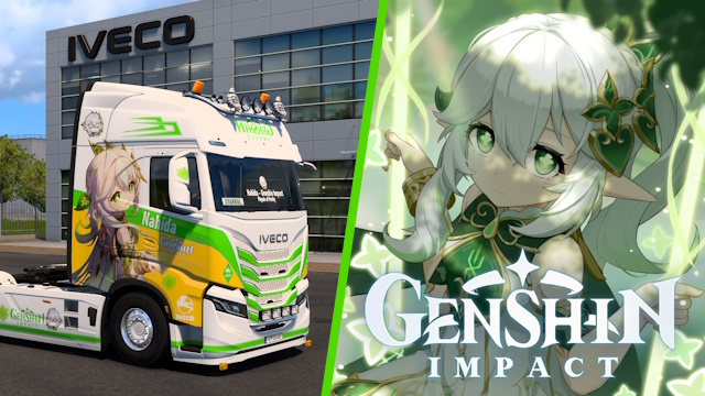 Iveco S-Way Nahida - Genshin Impact Skin