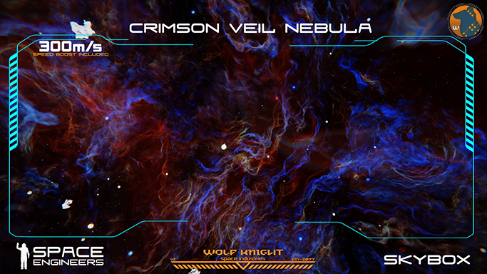 Crimson Veil Nebula