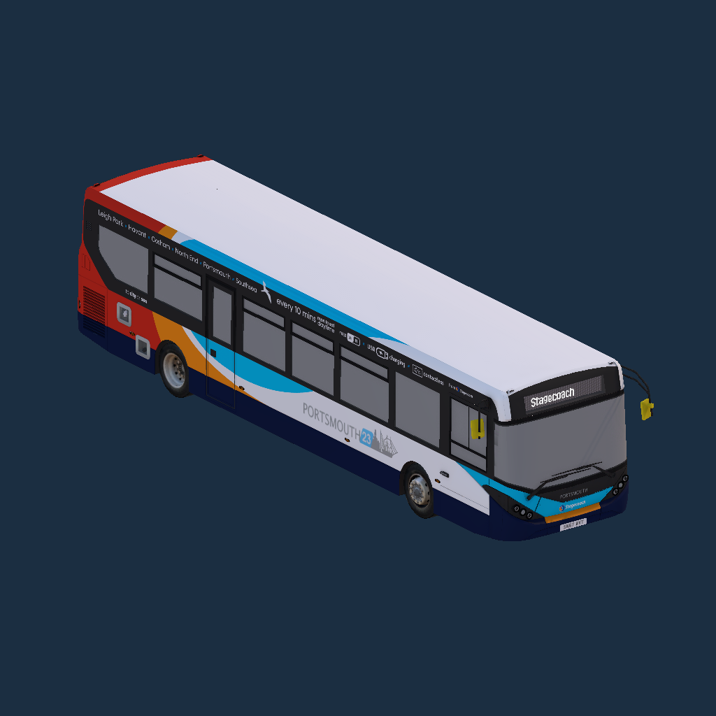 Stagecoach South Portsmouth 23 Enviro 200MMC